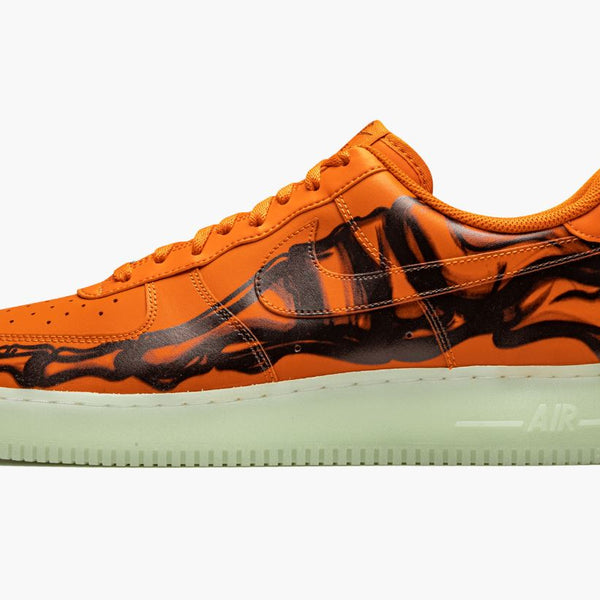 Nike Air Force 1 Low Orange Skeleton Men's