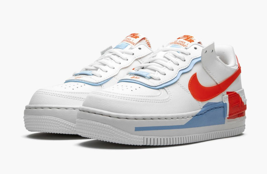 Nike Air Force 1 Low Shadow White Team Orange Women's