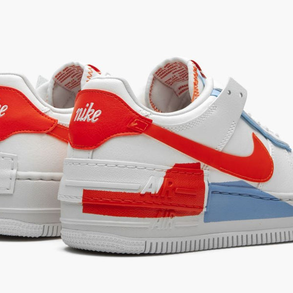 Nike Air Force 1 Low Shadow White Team Orange Women's
