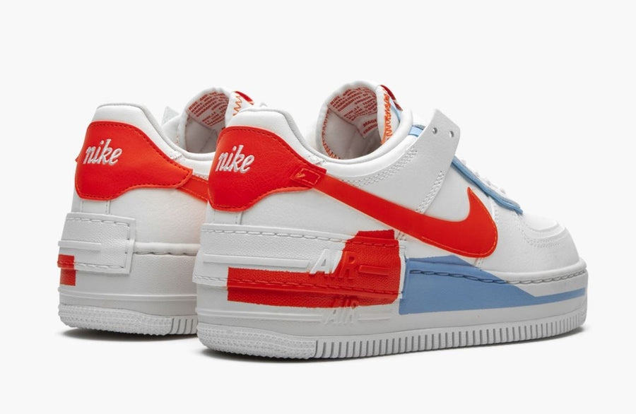 Nike Air Force 1 Low Shadow White Team Orange Women's