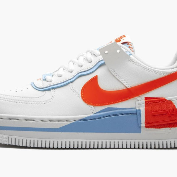 Nike Air Force 1 Low Shadow White Team Orange Women's