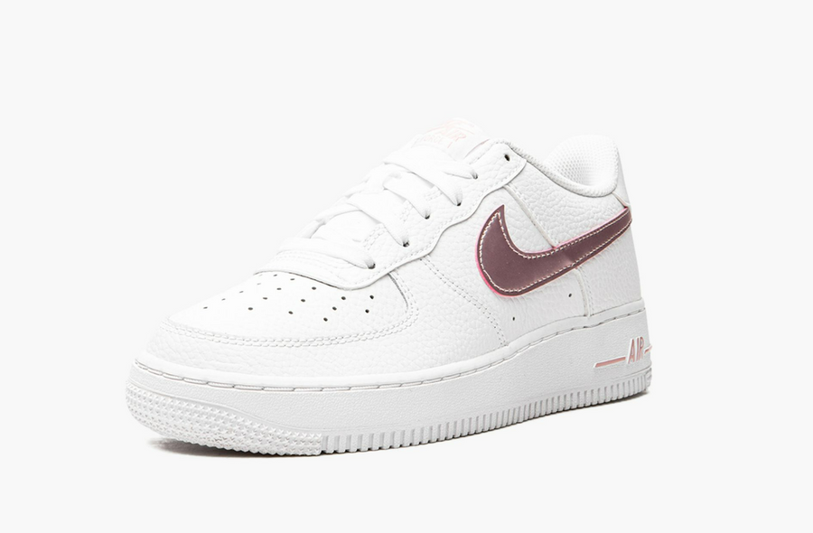 Pink metallic air outlet force 1