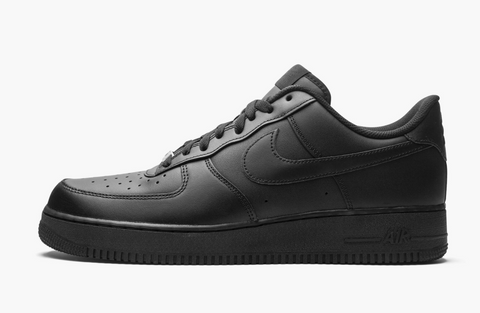 Nike Air Force 1 Low 07 Triple Black Men s Pimp Kicks