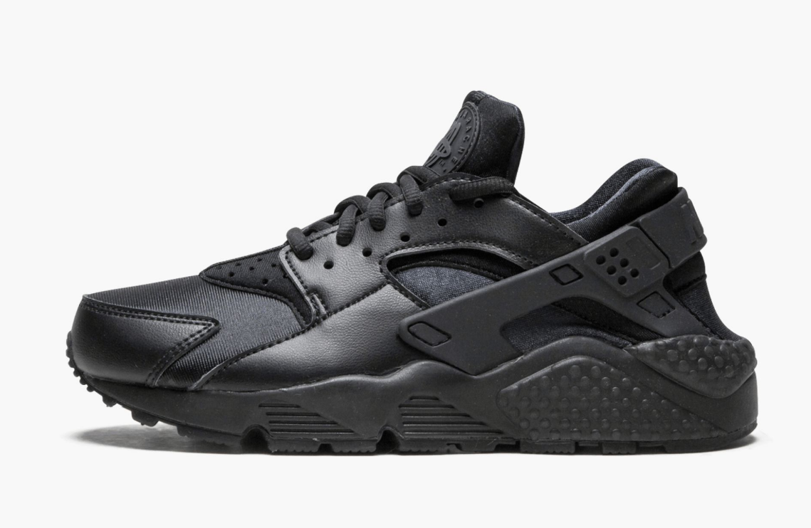 Nike Air Huarache Run Triple Black 2016 Women s Pimp Kicks