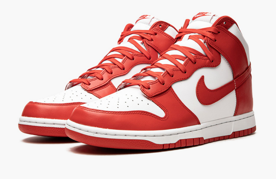 Nike Dunk High Championship White Red Men's