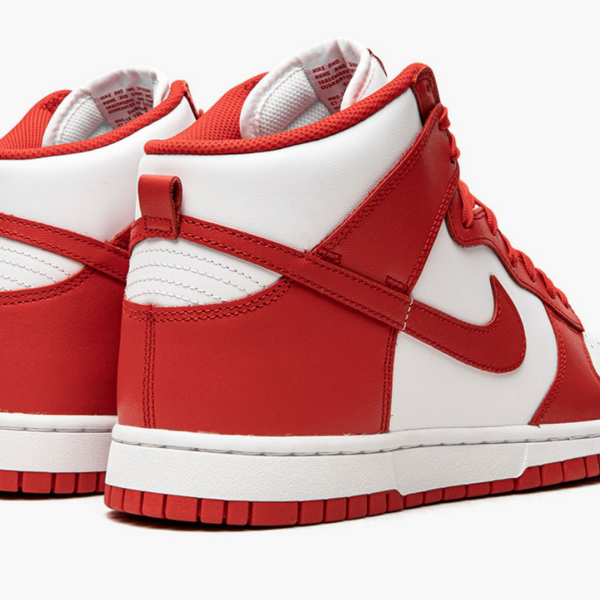 Nike Dunk High Championship White Red Men's