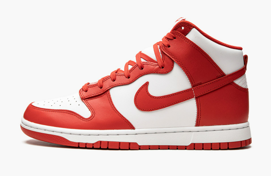 Nike Dunk High Championship White Red Men's
