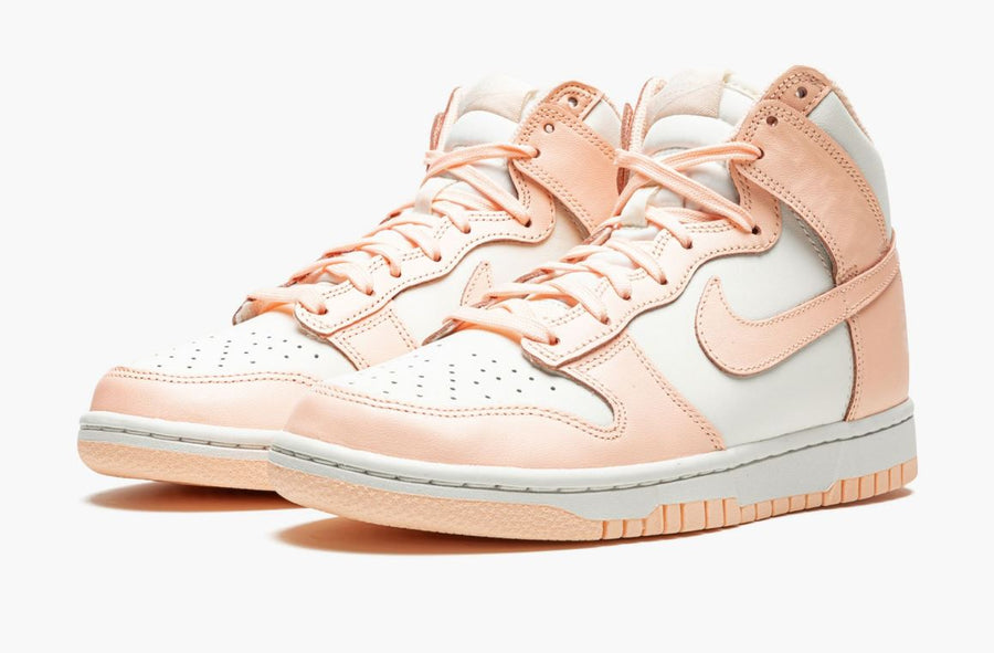 Nike Dunk High Sail Crimson Tint Women's