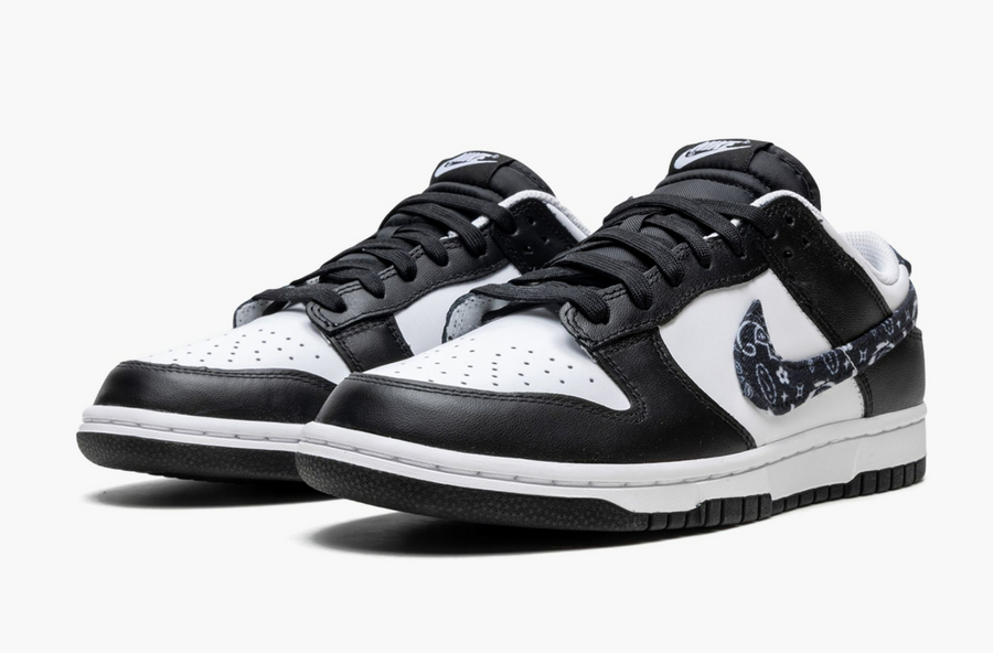 Nike Dunk Low Black Paisley Women's