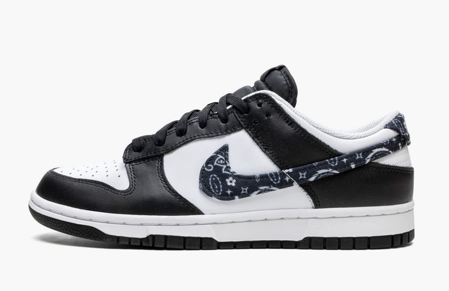Nike Dunk Low Black Paisley Women's