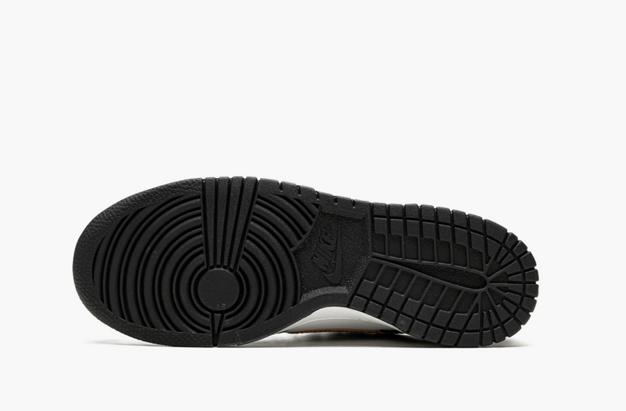 Nike Dunk Low Black White Gold Pull Tabs (Gradeschool)