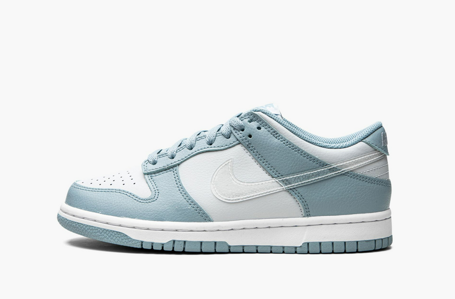 Nike Dunk Low Blue Clear Swoosh (Gradeschool)