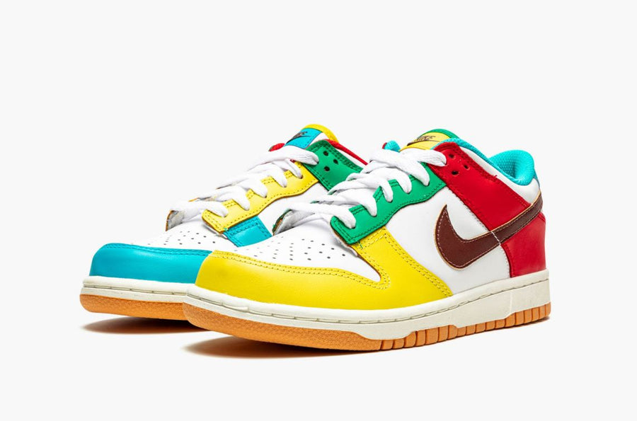 Nike Dunk Low Free 99 White (Gradeschool)