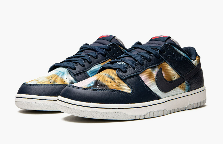 Nike Dunk Low Graffiti Navy Men's