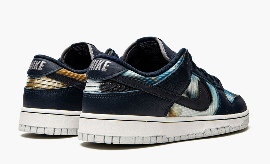 Nike Dunk Low Graffiti Navy Men's