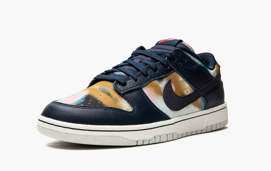 Nike Dunk Low Graffiti Navy Men's