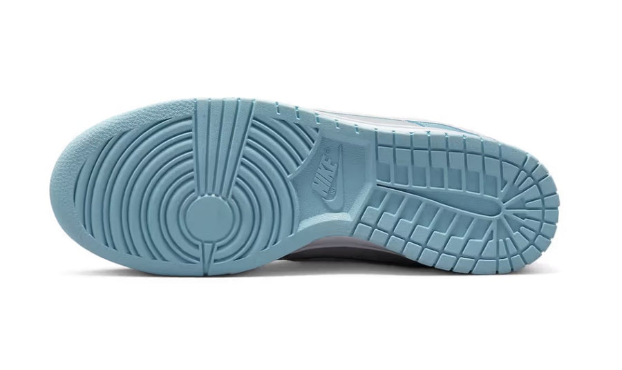 Nike Dunk Low Retro Fleece Swoosh Worn Blue Men's