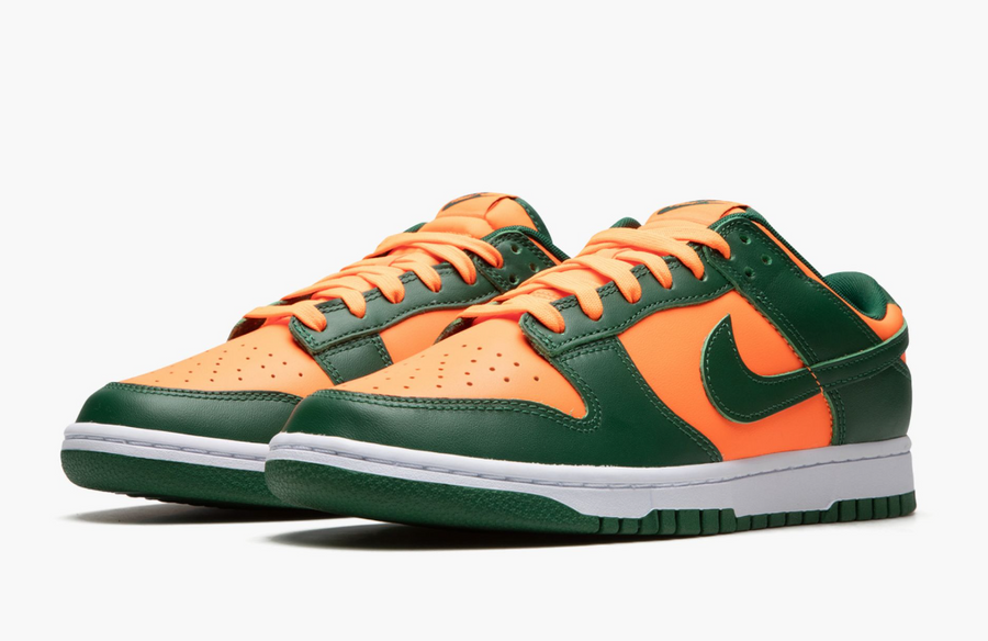 Nike Dunk Low Retro Miami Hurricanes Men's