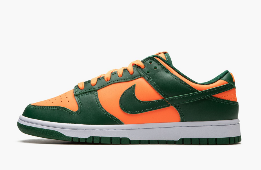 Nike Dunk Low Retro Miami Hurricanes Men's