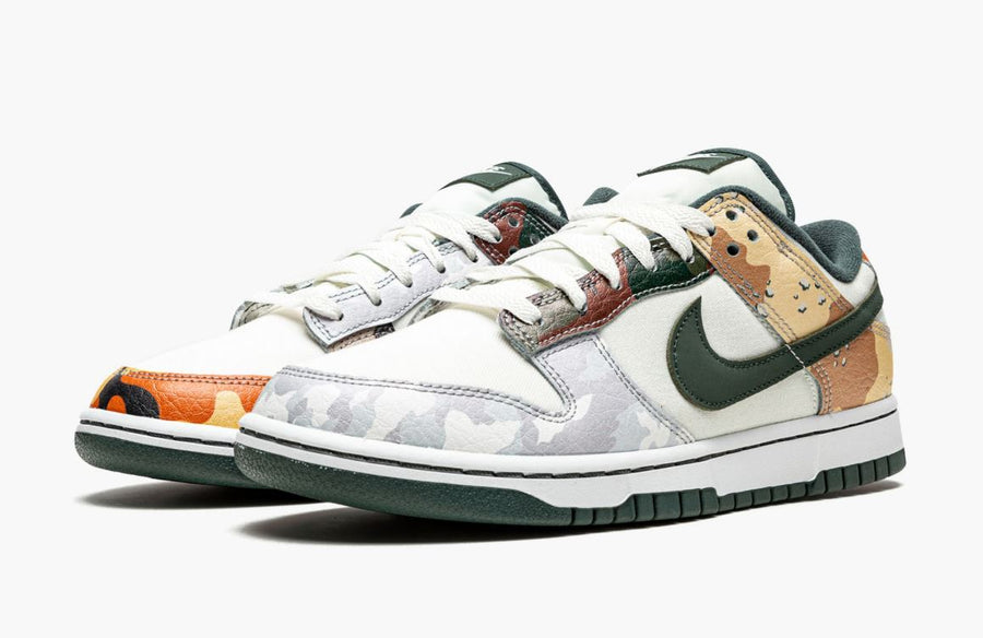 Nike Dunk Low SE Sail Multi-Camo (Gradeschool)