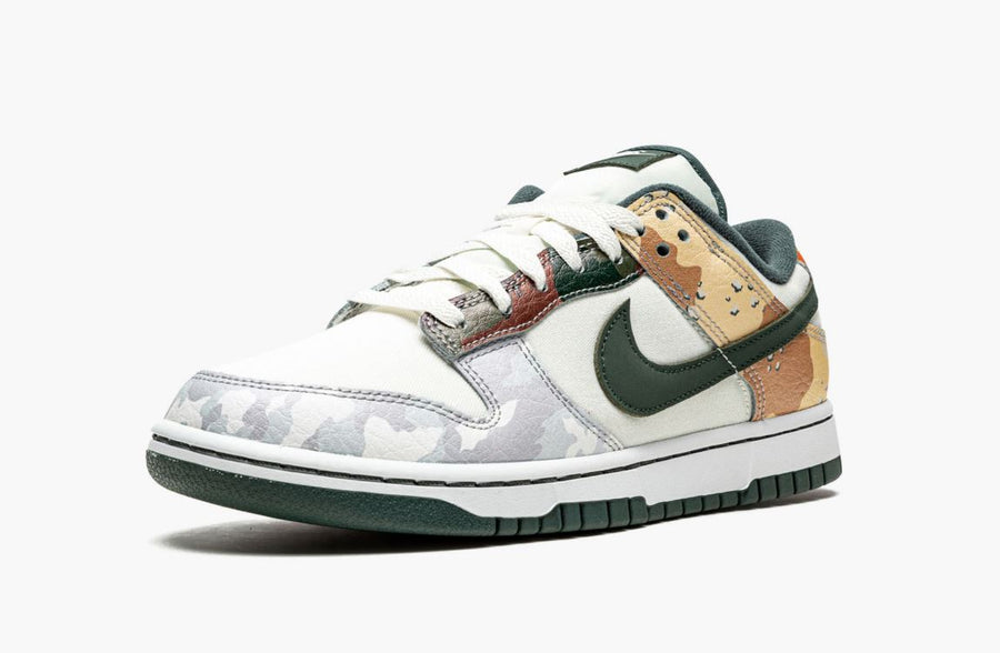 Nike Dunk Low SE Sail Multi-Camo (Gradeschool)