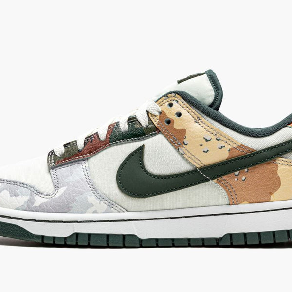 Nike Dunk Low SE Sail Multi-Camo (Gradeschool)