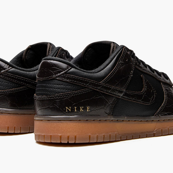 Nike Dunk Low Velvet Brown and Black Men's
