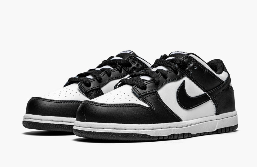 Nike Dunk Low White Black (Preschool)