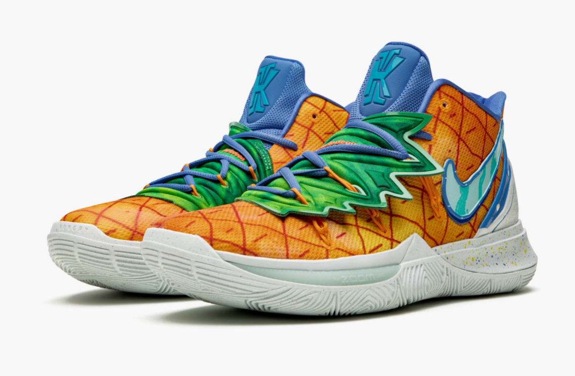 Spongebob kyrie 5 size 8 best sale