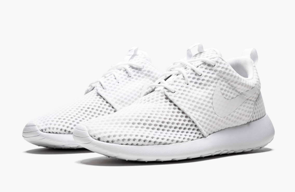 Nike Roshe Run Breeze All White 2015 Men s Pimp Kicks