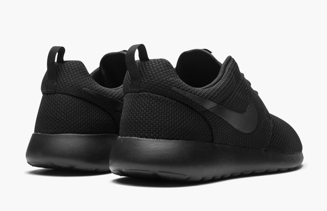 Nike roshe run all black men Outlet