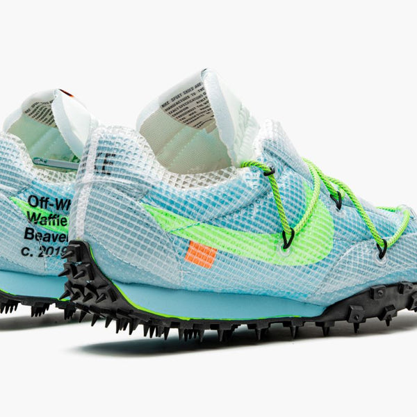 Nike Waffle Racer Off-White Vivid Sky Men's