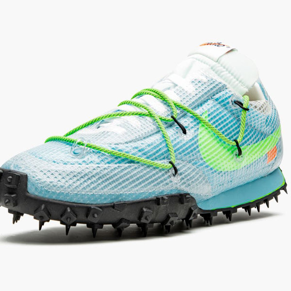 Nike Waffle Racer Off-White Vivid Sky Men's