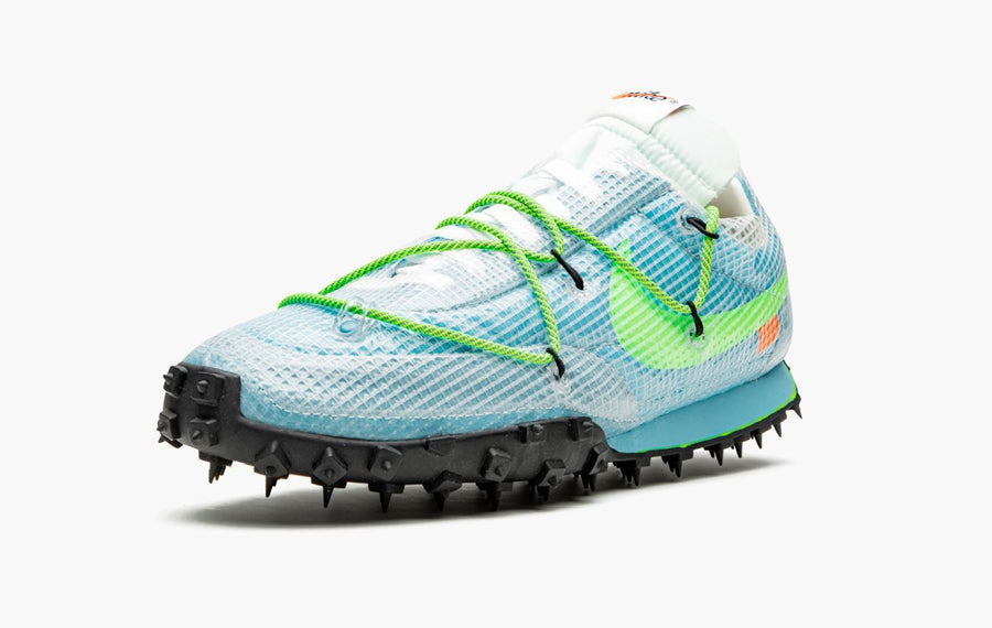 Nike Waffle Racer Off-White Vivid Sky Men's