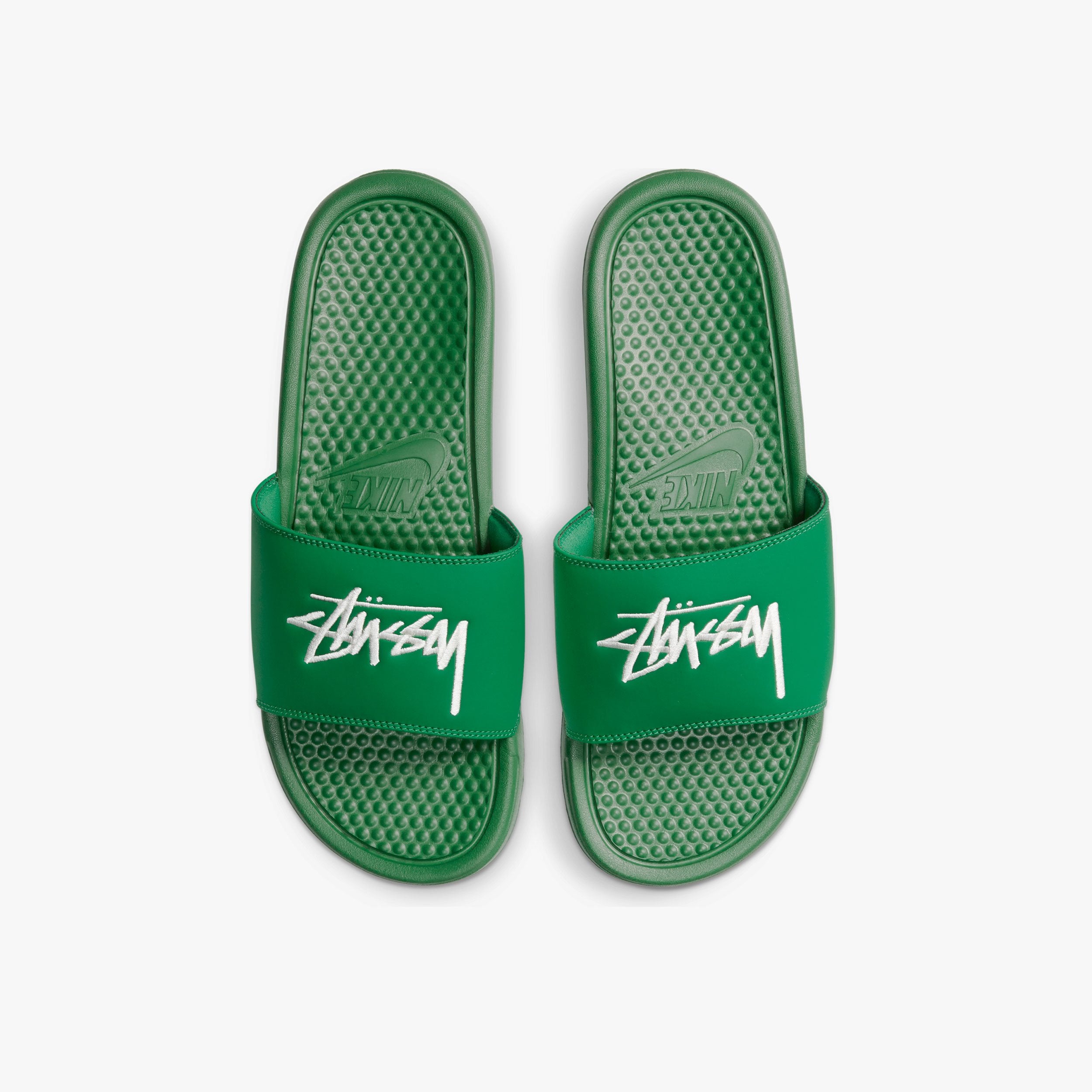 Nike X Stussy Benassi Pine Green Men s Pimp Kicks