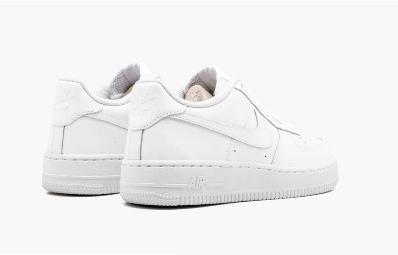 Nike Air Force 1 Low White Gradeschool Pimp Kicks