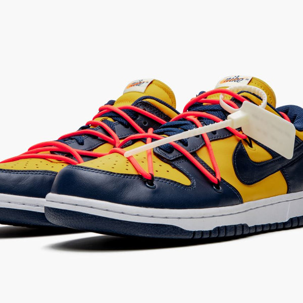 Nike Dunk Low Off-White University Gold Men's