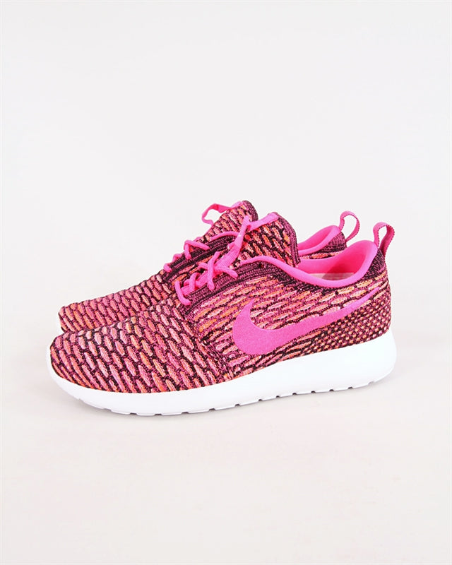 Nike Flyknit Rosherun Black Pink Women's - Pimp Kicks