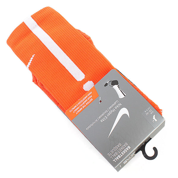Nike Hyper Elite Basketball Socks Bright Orange White - Pimp Kicks