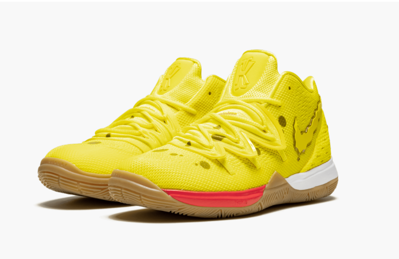 Nike Kyrie 5 SpongeBob SquarePants Preschool Pimp Kicks