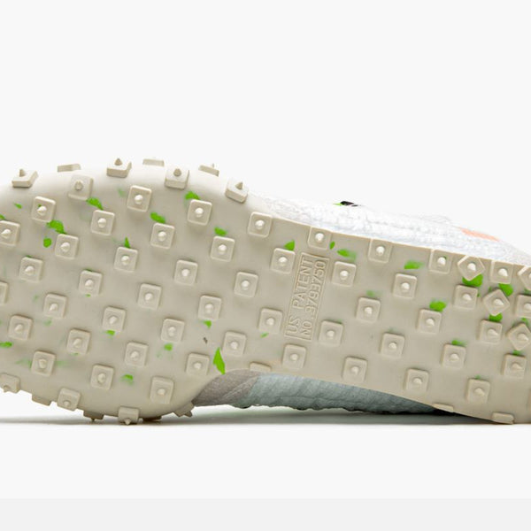 Nike Waffle Racer Off-White Electric Green Men's