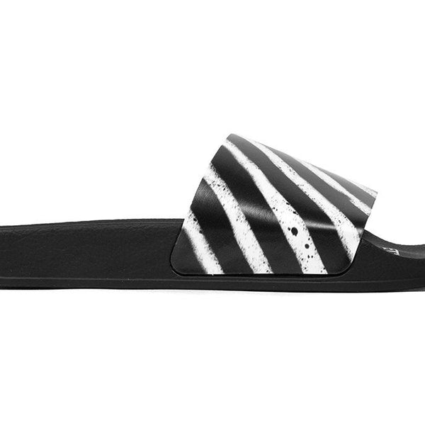 Off White Spray SLider Black Men's - Pimp Kicks