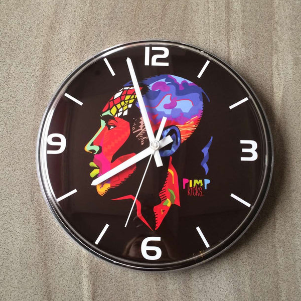 Pimp Kicks  Wall Clock