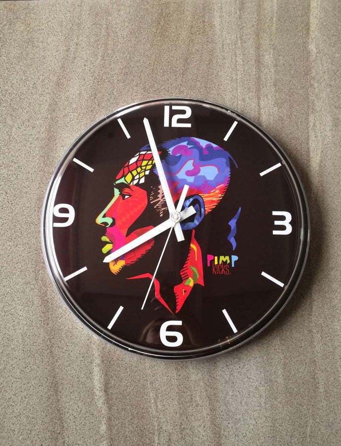 Pimp Kicks  Wall Clock