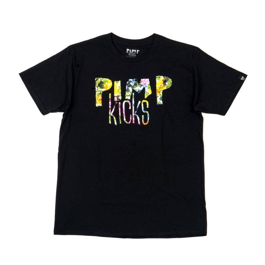 Pimp Kicks Black Floral Shirt - Pimp Kicks