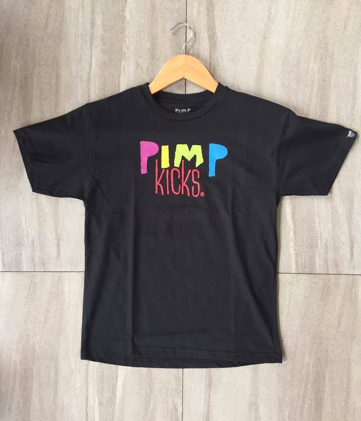 Pimp Kicks Black Kids Shirt - Pimp Kicks