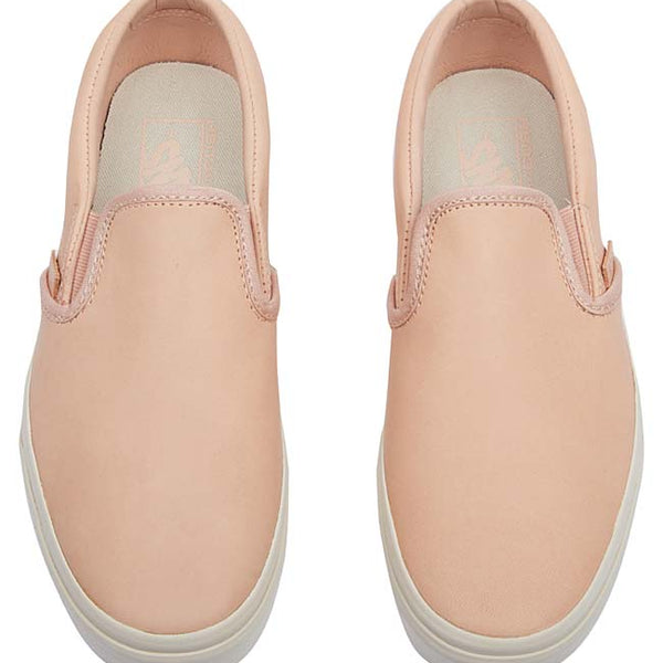 Vans Slip On DX Leather Veggie Tan Men's - Pimp Kicks