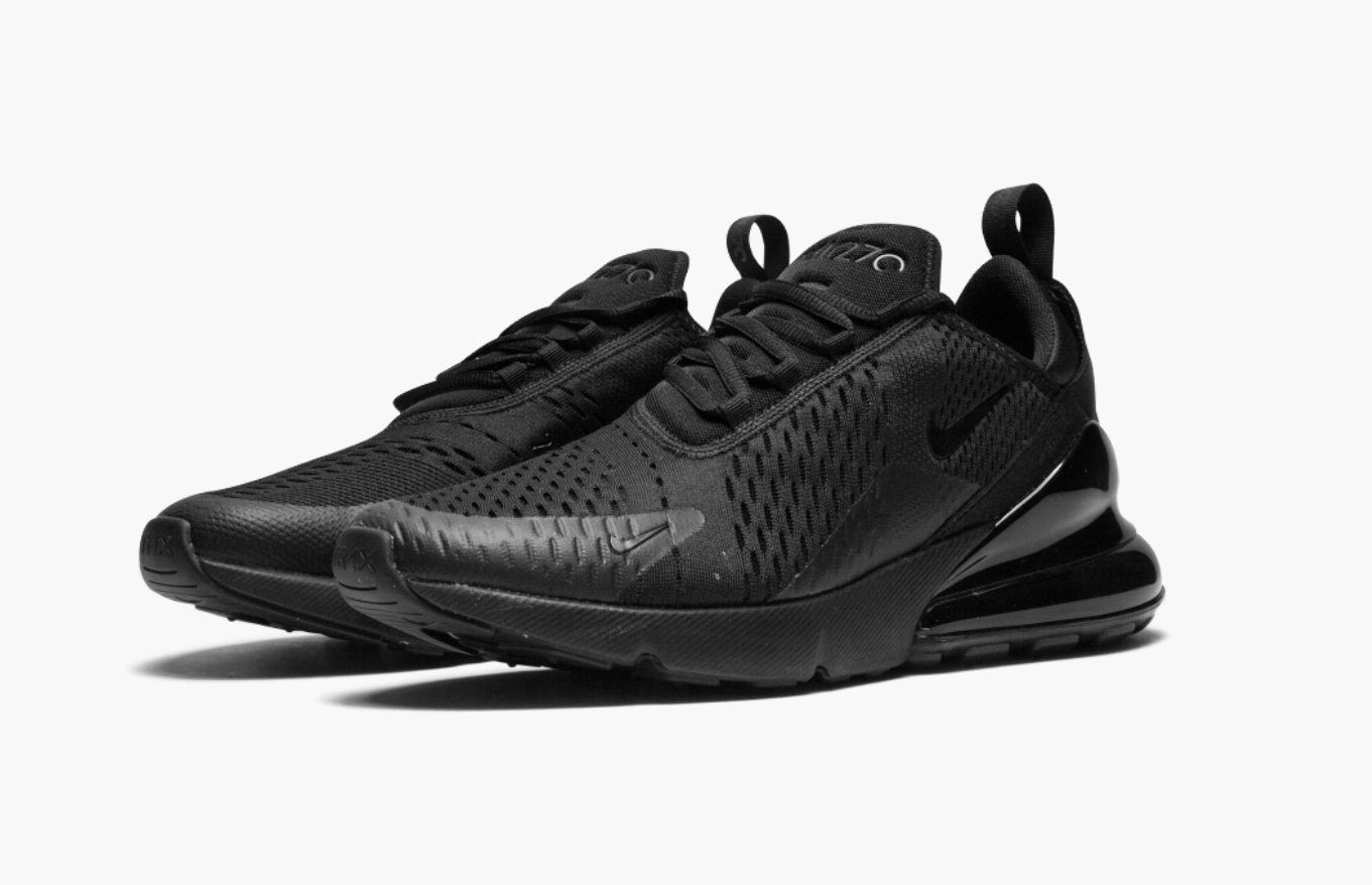 Nike air max 270 top white and black womens