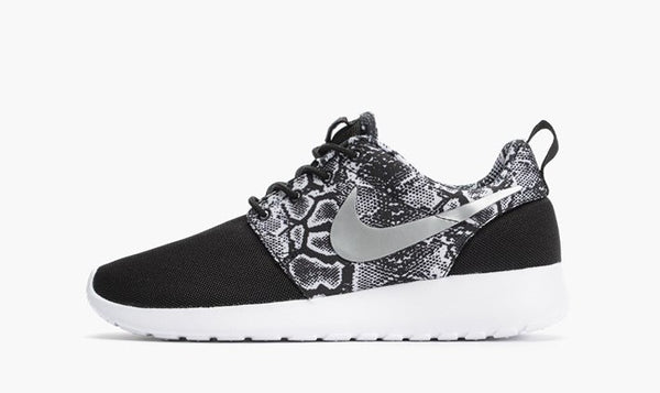 Silver Custom Roshe Runs Nike Roshe One Print Black Camo Women's