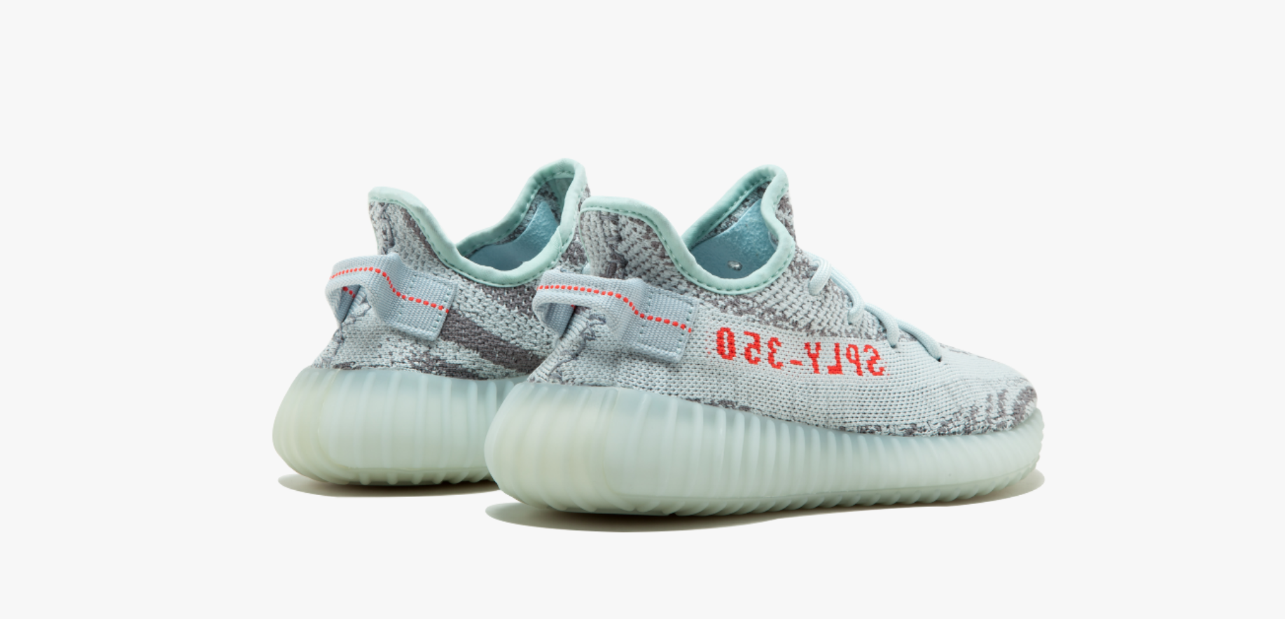 Yeezy 350 2025 blue tint real